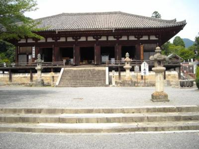 當麻寺にて