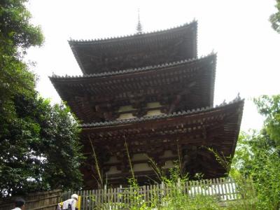 當麻寺にて