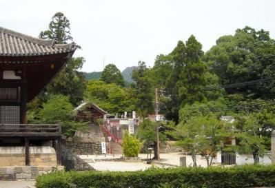 當麻寺にて