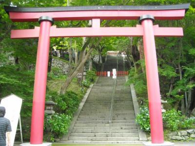 藤原鎌足を祀る談林神社にて