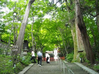 藤原鎌足を祀る談林神社にて