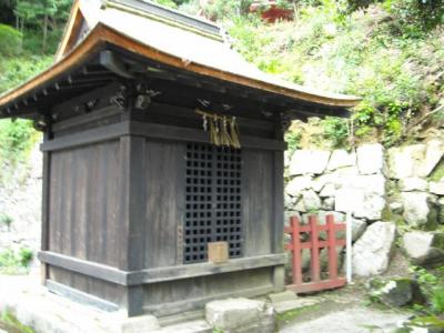 藤原鎌足を祀る談林神社にて