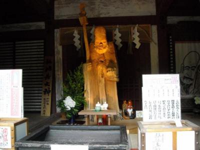 藤原鎌足を祀る談林神社にて