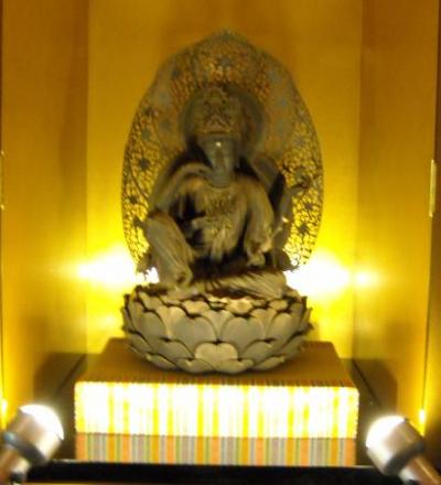 藤原鎌足を祀る談林神社にて