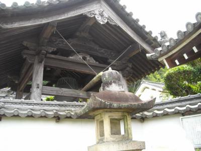 国宝の十一面観音像を持つ聖林寺にて