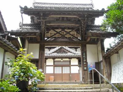 あじさい寺・観音寺にて