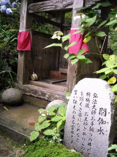 あじさい寺・観音寺にて