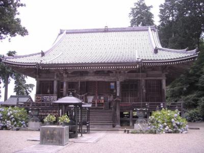 あじさい寺・観音寺にて
