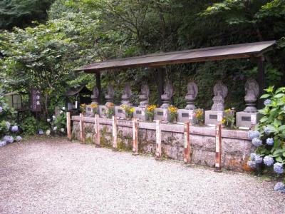 あじさい寺・観音寺にて