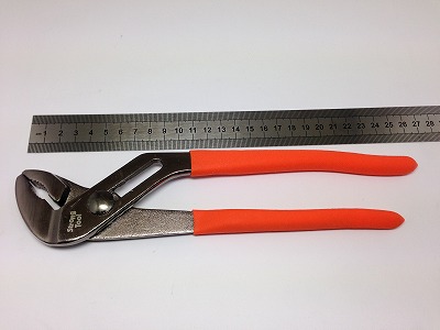 ウォータポンププライヤ寸法