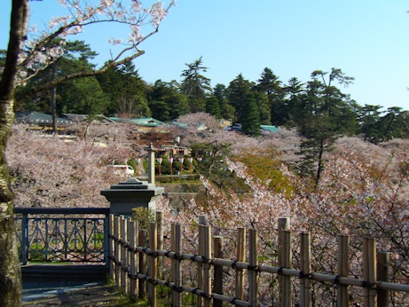 石川門から兼六園