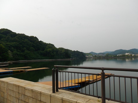 県立米子艇庫前
