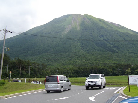 みるくの里から大山