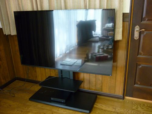 壁面にピッタリな壁寄せテレビスタンド KF-850を購入 【ハヤミ工産