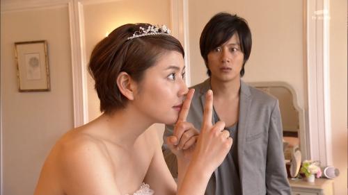 ドラマ都市伝説の女#3 長澤まさみキャプ画像 ウエディングドレス