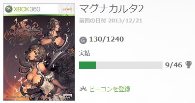 マグナカルタ2 その1 Cheers Xbox 実績日誌