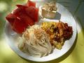 大山キャンプ(昼食)