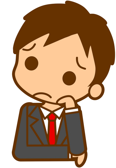 悩む男性