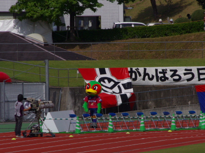 ホーム側からご挨拶ですな