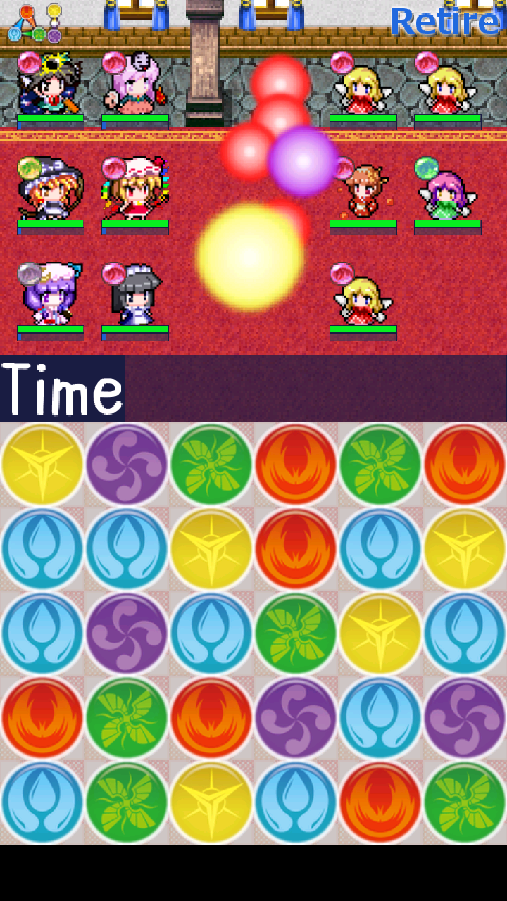 Dmrevolution パズル 幻想郷 の紹介 Android向け東方二次創作アプリ