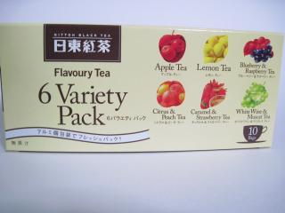 Flavoury Tea 6Variety Pack 日東紅茶