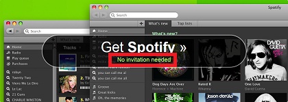 get spotify no invitation needed