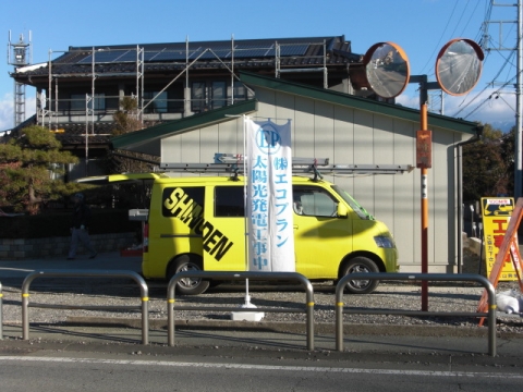 甲斐市 T 邸 太陽光発電システム設置工事
