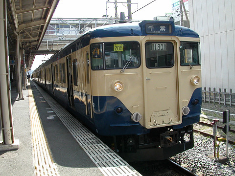 113系@木更津駅