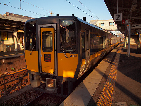 特急「スーパーいなば8号」@上郡駅