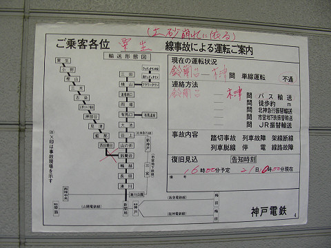 三木駅にて