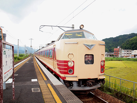 特急「はしだて1号」@大江駅