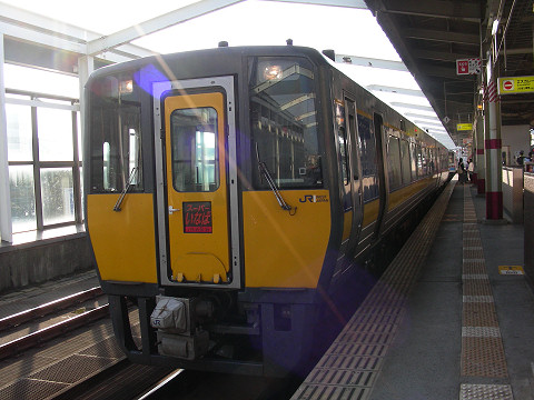 特急「スーパーいなば8号」@鳥取駅