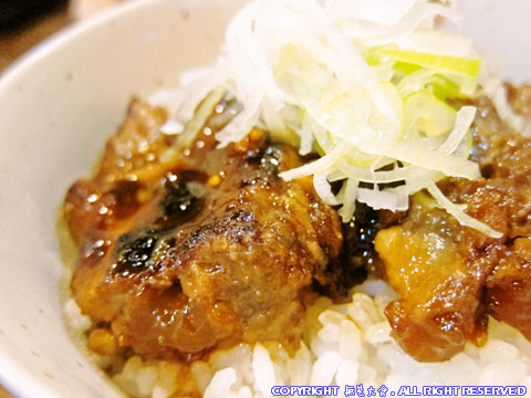 墨家 ミニなんこつかば焼き丼