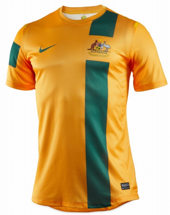 オーストラリア代表2012ホームユニフォーム