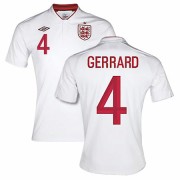 イングランド代表2012ホームユニフォーム4ジェラード