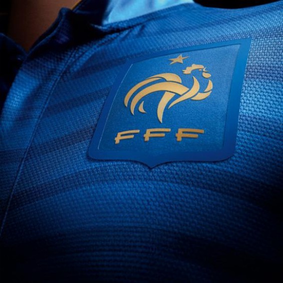 フランス代表2012ホームユニフォーム