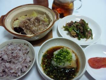 2011.10.03夕飯。