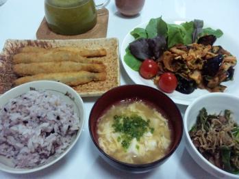 2011.10.04夕飯。