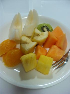 フルーツ盛り。