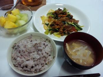 2011.10.26夕飯。