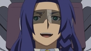 謎の笑顔