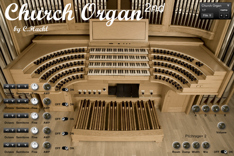 Church Organ 2nd】リアルなパイプオルガン音源【VSTi】 ミクJAM海賊団（仮名）色々講座と作品集