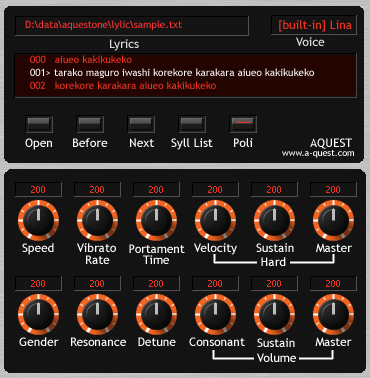 【AquesTone2】無料のナンチャッテVOCALOIDがグレードアップして「AquesTone2」になった 【歌唱合成VSTi】