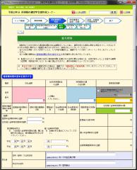 年末情報/給与所得に関する情報の入力