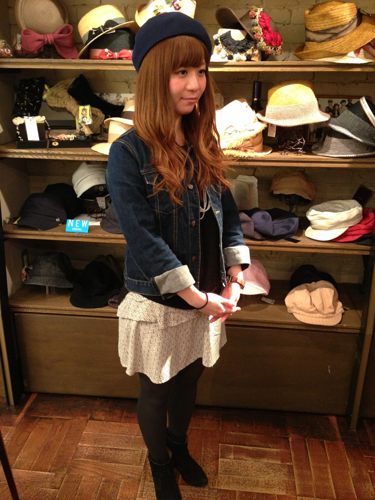 帽子専門店shappo シャッポ 広島パルコ店blog コーディネート