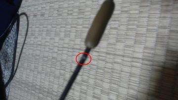 蒲の穂も犠牲に…