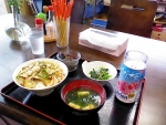 宮古巡礼三日目、大神島(たこ丼)