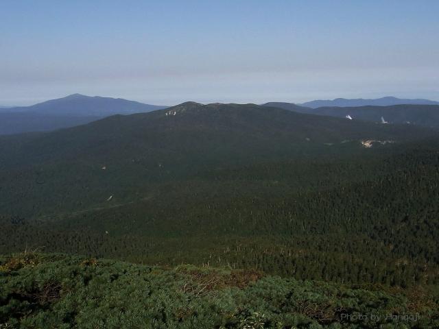 焼山と森吉山