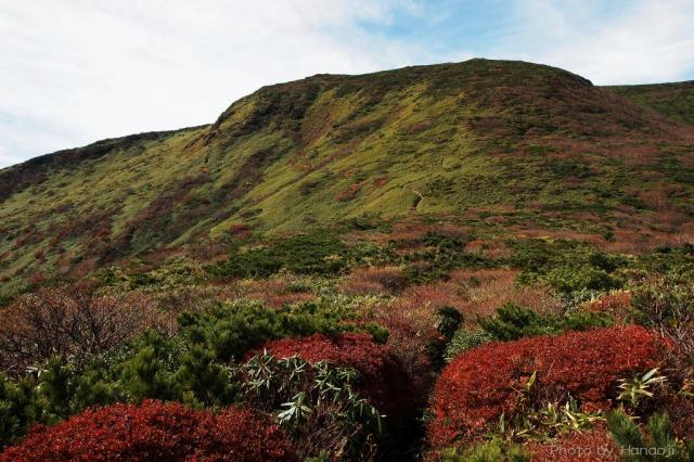 これから向かうスダレ山