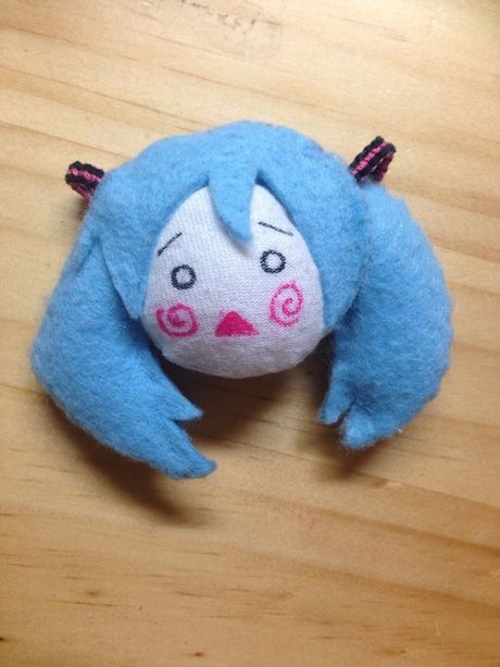 フェルトとかではちゅねミク作ったったwwwwww